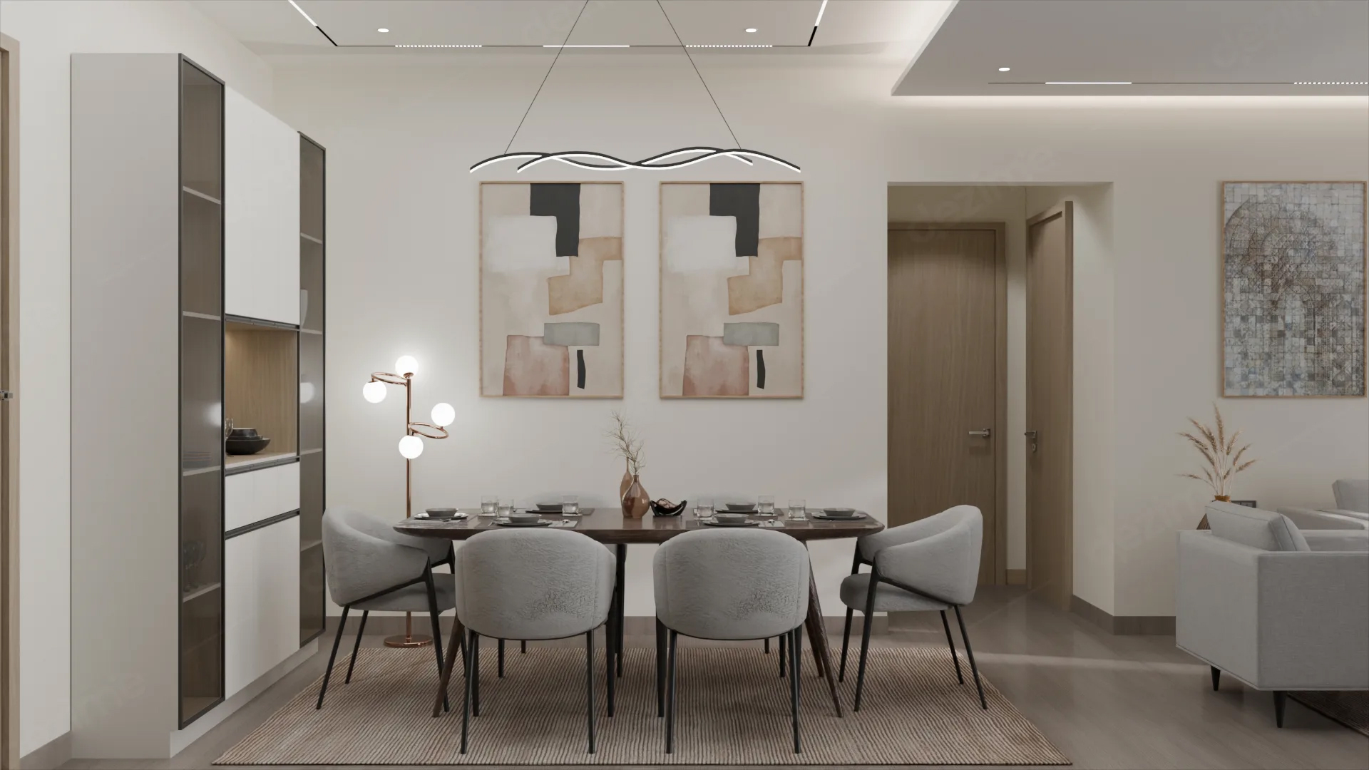 skm crockery unit